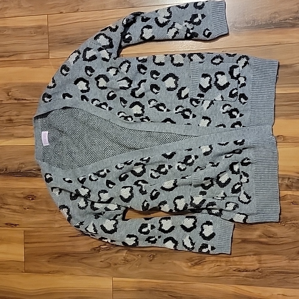 Pink Lily over sized long cardigan S